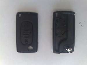 carcase cheie peugeot/citroen 2 butoane
