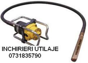 INCHIRIEZ VIBRATOR DE BETON  (nu percepem garantie pentru Bucuresti si Ilfov)