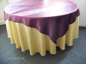 fata  de masa rotunda 3m tafta