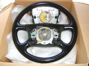 Volan PIELE negru + Airbag  SEAT ALHAMBRA   Model 2001-2009 !!!