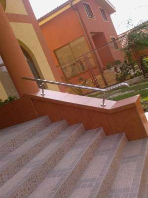 Balustrada inox scari exterioare