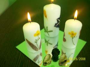 lumanari decorative unicat