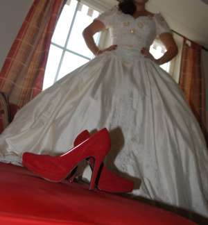 Rochie Mireasa si Pantofi
