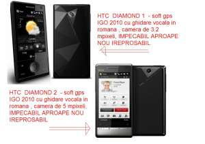 Vand smartphone HTC Diamond 1 si Diamond 2 IMPECABILE , ca noi