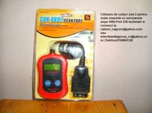 Cititoare de coduri obd 2 fct la toate masinile dupa 96 Nu necesita laptop