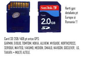 Resoftari gps,    harti detaliate,    CD/DVD Harti navigatii auto