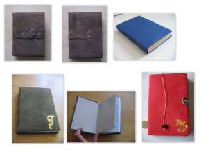 Agende handmade persoanlizate cu initiale