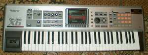 Vand Roland Fantom x6,  expandat,  sampler,  audio track,  srx