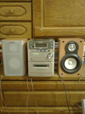 Vand miniturn Hi-FI SONY 100W