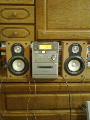 Vand miniturn Hi-FI SONY 100W