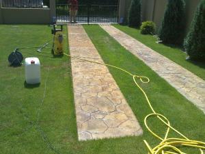 beton amprentat,    pardoseli  industriale ,   sape