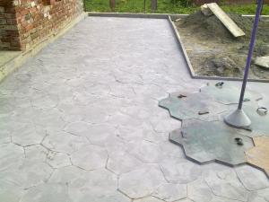 beton amprentat,    pardoseli  industriale ,   sape