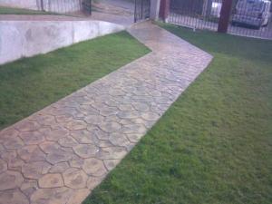 beton amprentat,  pardoseli  industriale , sape