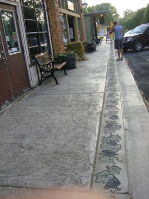 beton amprentat,  pardoseli  industriale , sape