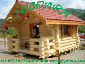 CASA LEMN ROTUND BUSTEAN NECALIBRAT