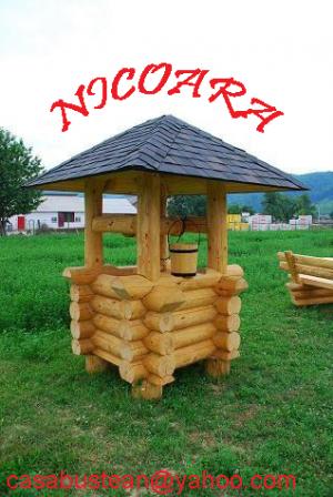 CASA LEMN ROTUND BUSTEAN NECALIBRAT