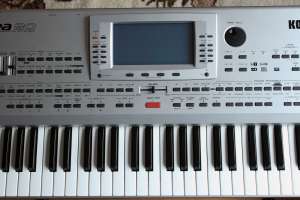 Korg pa80 + flashcard+husa+stativ