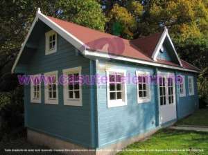 Casa de lemn Big Ben 7x5m