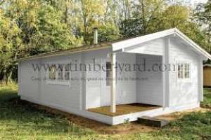 Casa de lemn Sophia 7x6m,  90 mm