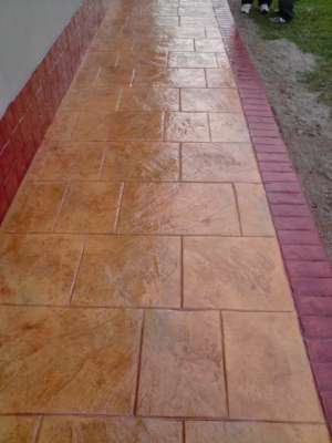 beton amprentat oradea