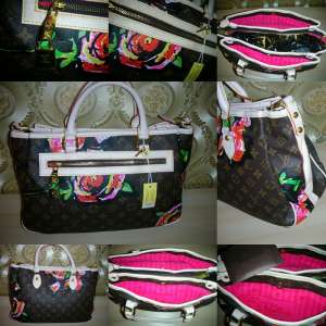 GENTO LOUIS VUITTON 2 MODELE ROSE, CANVAS!