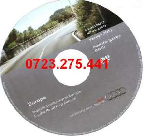 DVD Audi NaviMMI 2G Europe DVD 2011 -HARTI 14.01.2011
