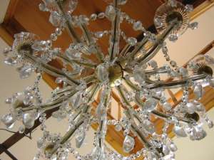 CANDELABRU CRISTAL MARIA TEREZIA