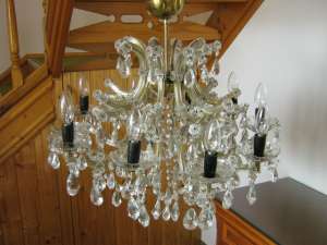 CANDELABRU CRISTAL MARIA TEREZIA