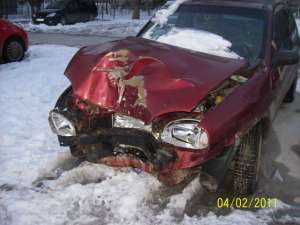 vand opel corsa avariat,  imatriculat