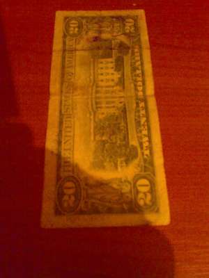 bancnota de 20 de dolari
