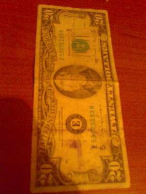 bancnota de 20 de dolari