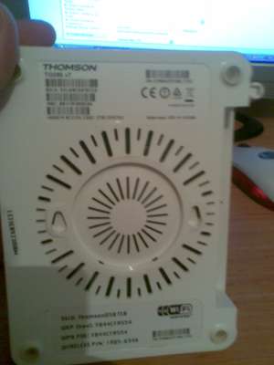 modem thomson tg585 v7