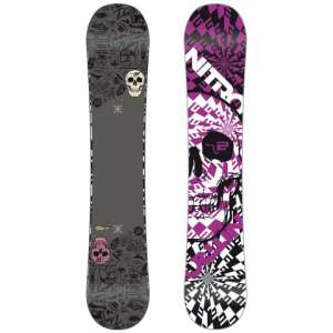 SNOWBORD NITRO T2 + LEGATURI BURTON freestyle noi