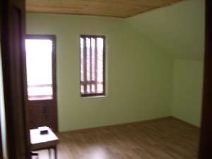 case din lemn bardajate la exterior cu lambriu