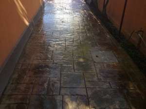 beton amprentat,   curti,   alei ,   gradini,   parcari private