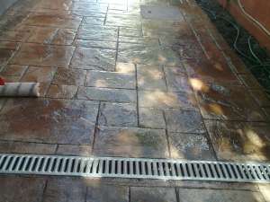 beton amprentat,   curti,   alei ,   gradini,   parcari private