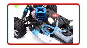 rc cars nitro buggy 1/10 2 viteze