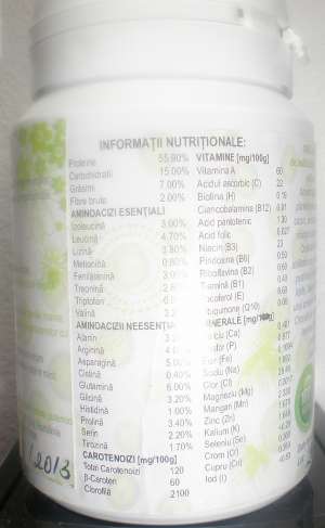 Bio Chlorella 80g tablete de 250mg