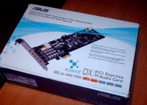 Placa audio asus xonar dx 7. 1