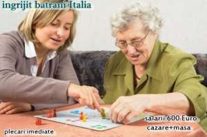 ingrijire batrani,  cameriste Italia si Grecia