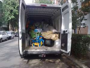 TRANSPORT MARFA CU MICROBUZE 3,  5 TONE