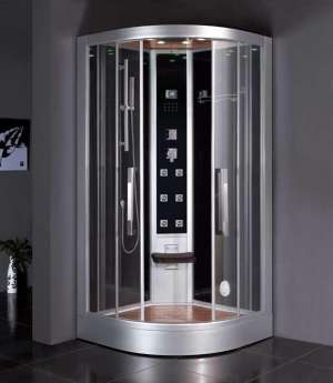 CABINE DUS SIMPLE,  CU HIDROMASAJ,  SAUNE