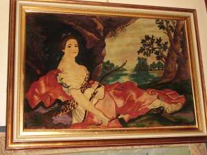 covor manual tabriz dulapior scaun florentin