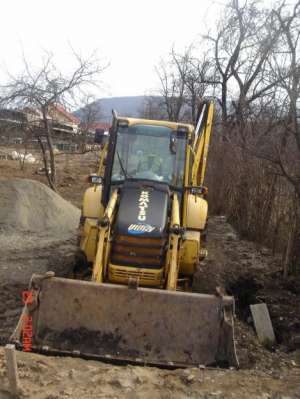 VAND BULDOEXCAVATOR KOMATSU WB-93-R2
