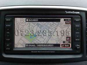 DVD Navigatie Mitsubishi MMCS HDD Rockford Fosgate ROMANIA Detaliata 2011