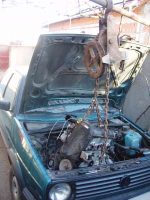 Vand motorgolf 2 +cutie+ componente 1.3 benzina injectie multipunct