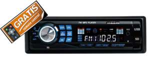 Radio Mp3 player auto si MP5 player cu ecran LCD nou cu telecomanda cu cititor SD slot USB ieftin