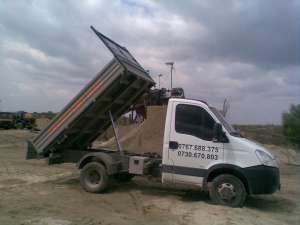 transport  agregate 3 m cubi