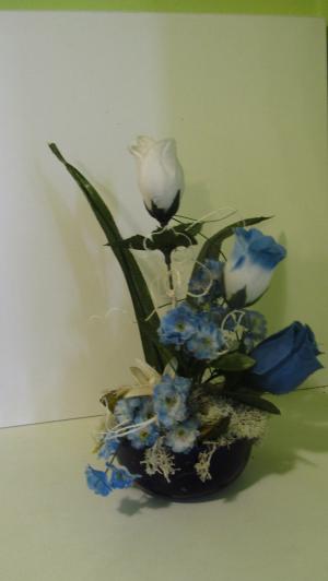 VAND ARANJAMENTE FLORALE (artificiale)