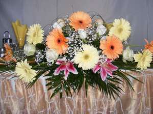 aranjamente florale pentru nunta